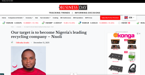 Our target is to become Nigeria’s leading recycling company